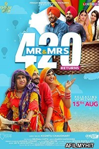 Mr Mrs 420 Returns (2018) Punjabi Movie HDTVRip